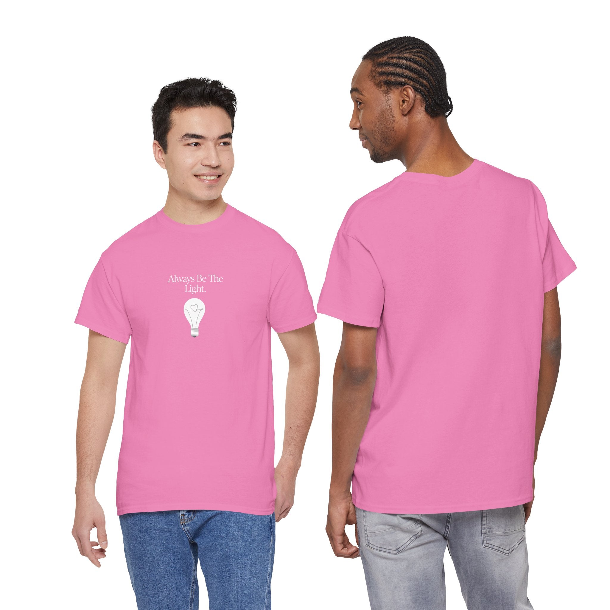"Always Be The Light" T-Shirt – Positive Energy Apparel by Beyond the Balloons