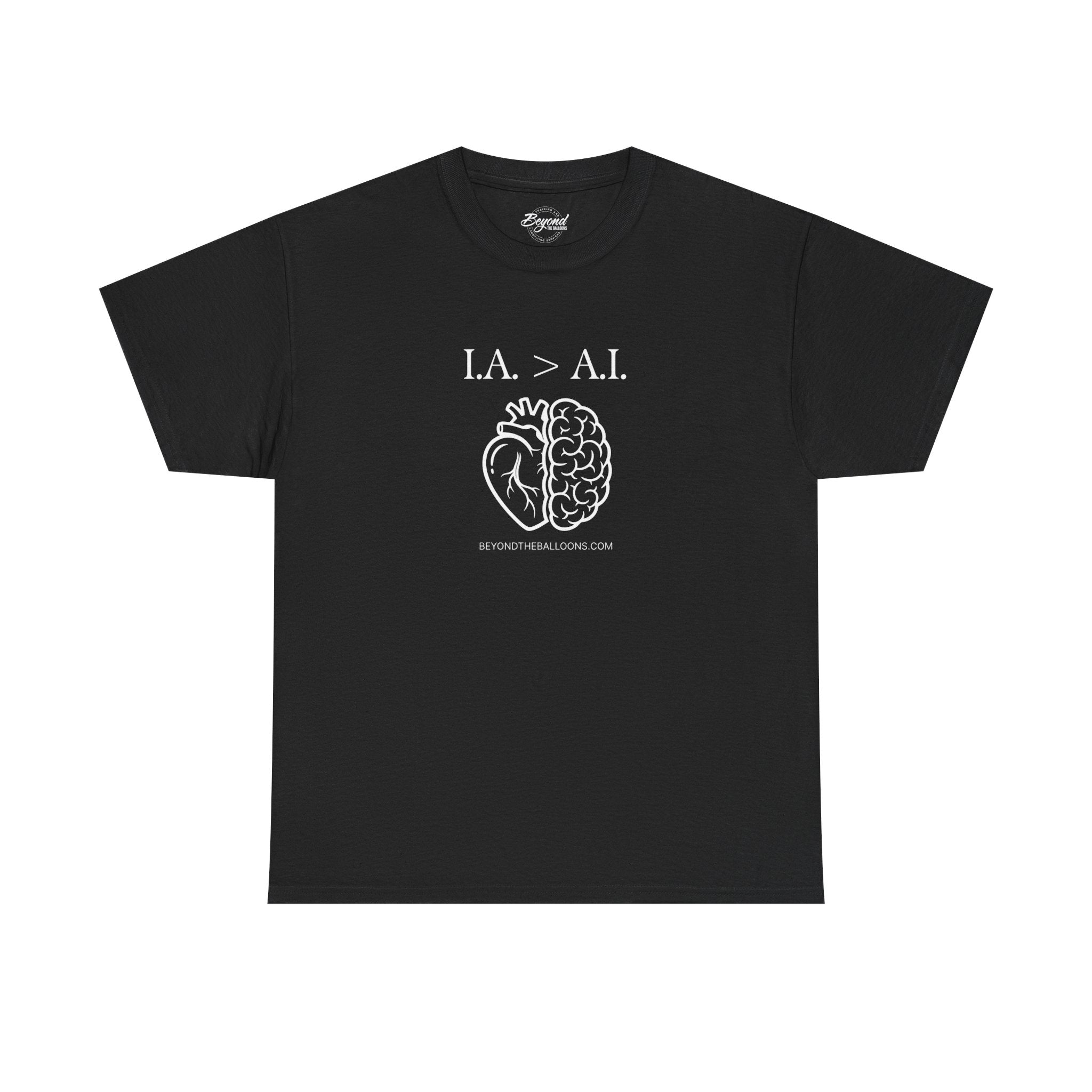 "IA > AI" T-Shirt – The Human Advantage