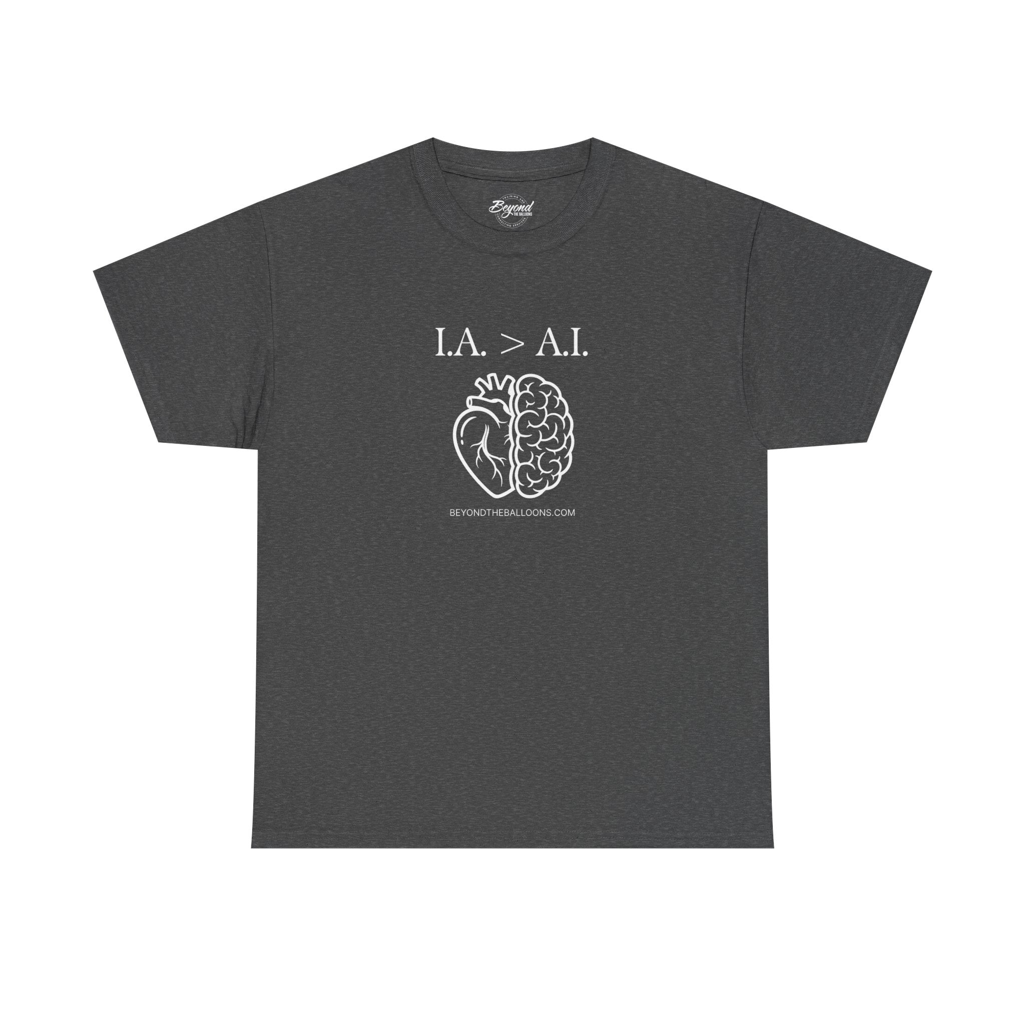 "IA > AI" T-Shirt – The Human Advantage