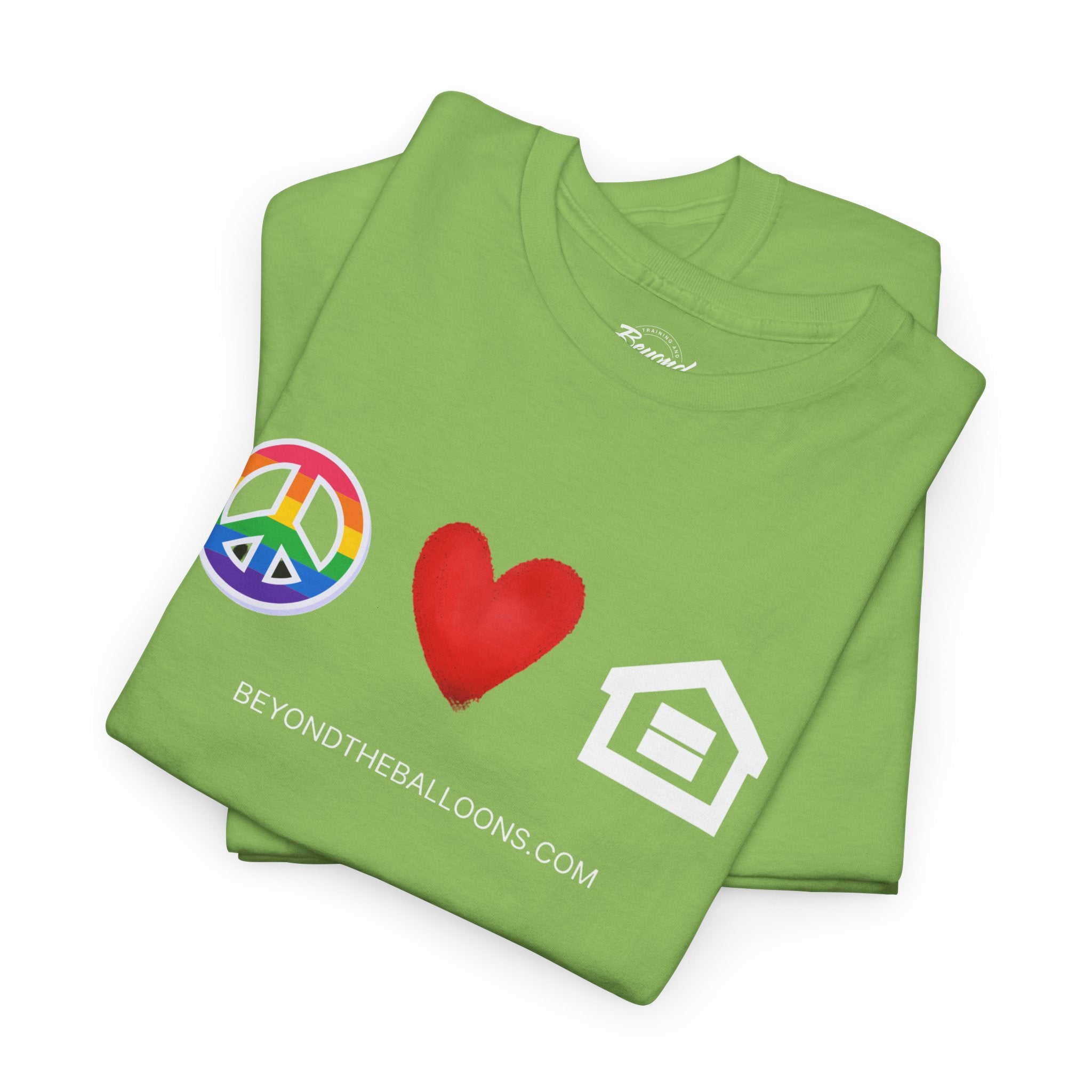 "Peace, Love, and Fair Housing" T-Shirt