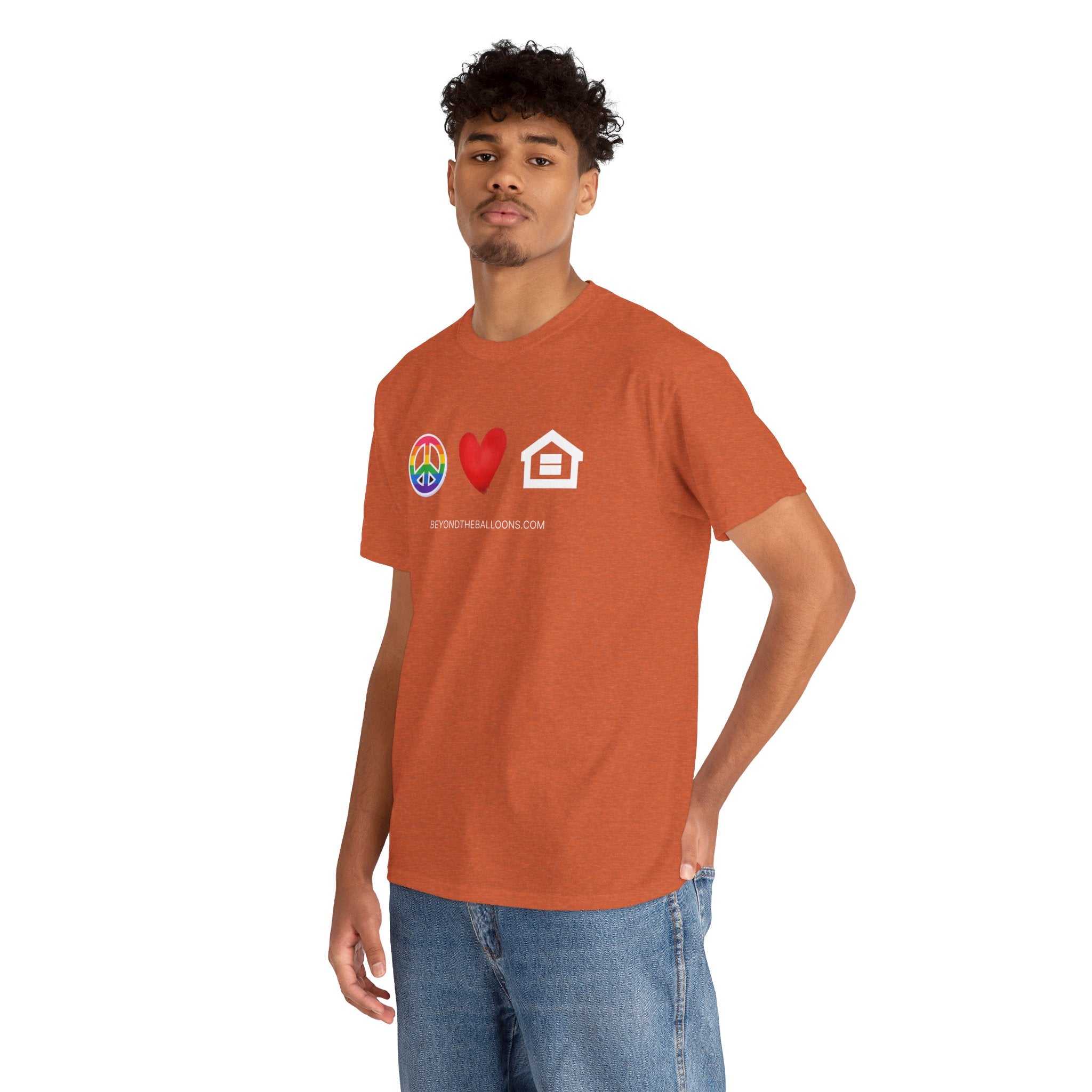 "Peace, Love, and Fair Housing" T-Shirt