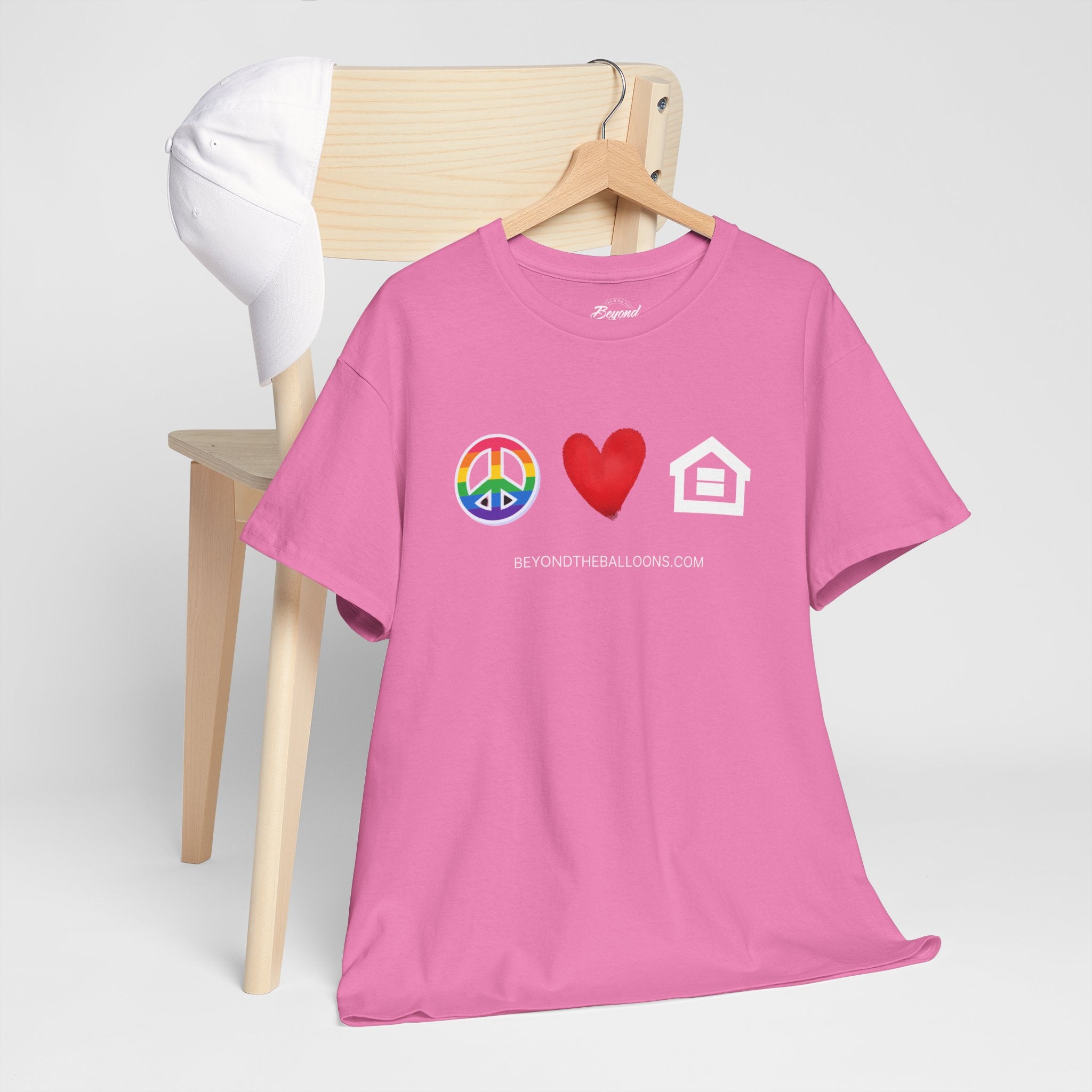"Peace, Love, and Fair Housing" T-Shirt