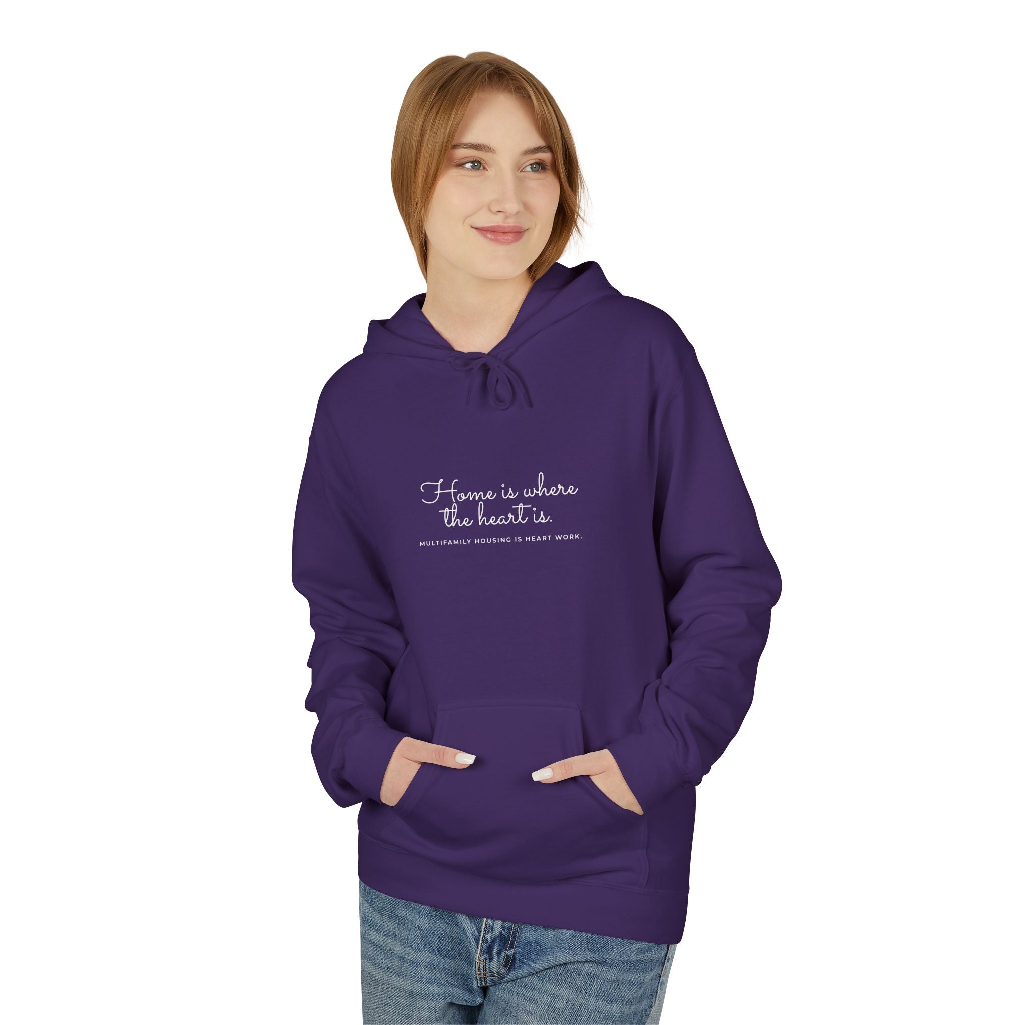 The "Heart Work" of Housing Hoodie