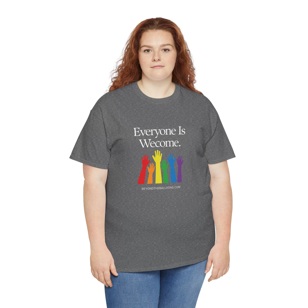 "Everyone is Welcome" T-Shirt – Fair Housing & Diversity Celebration for Multifamily Professionals