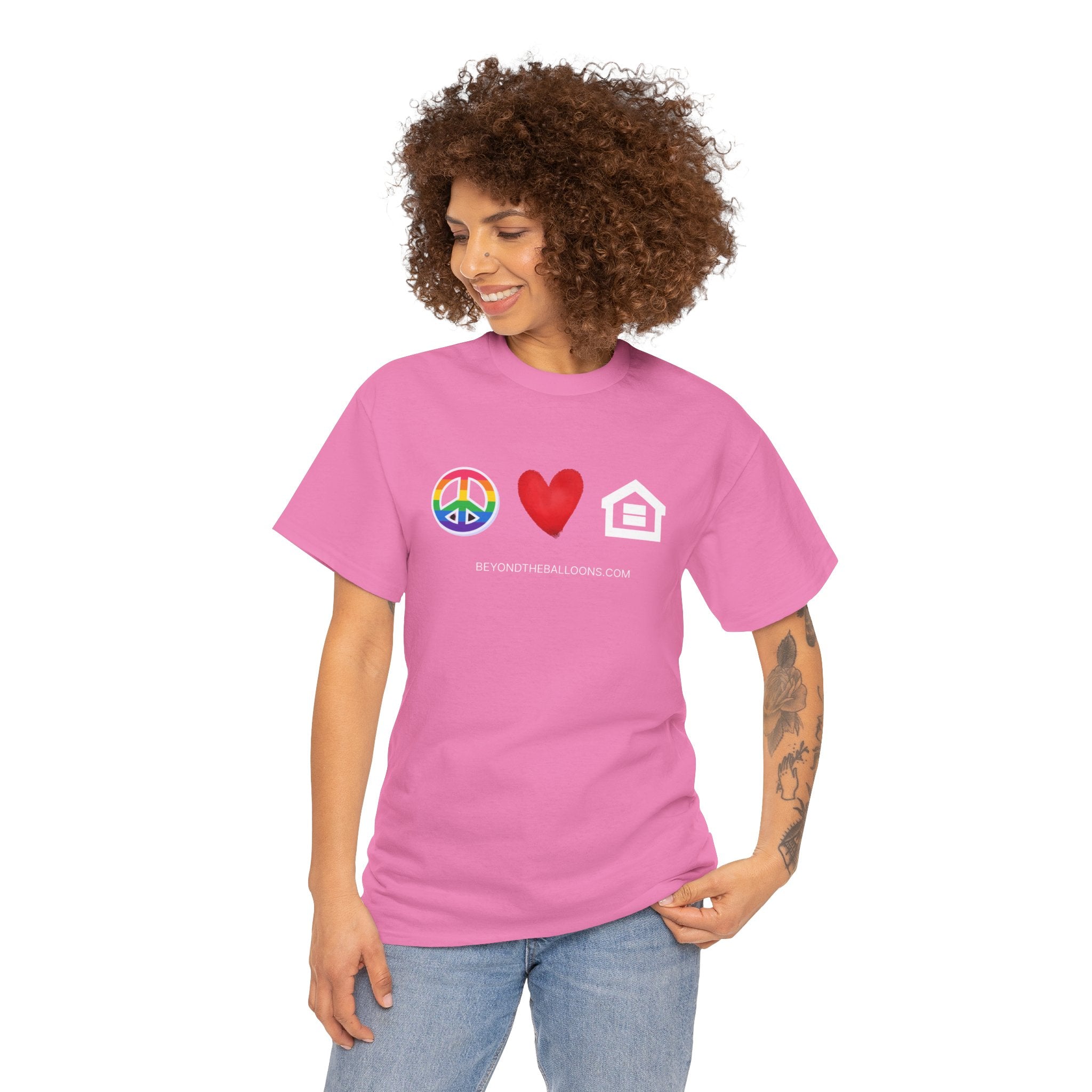 "Peace, Love, and Fair Housing" T-Shirt