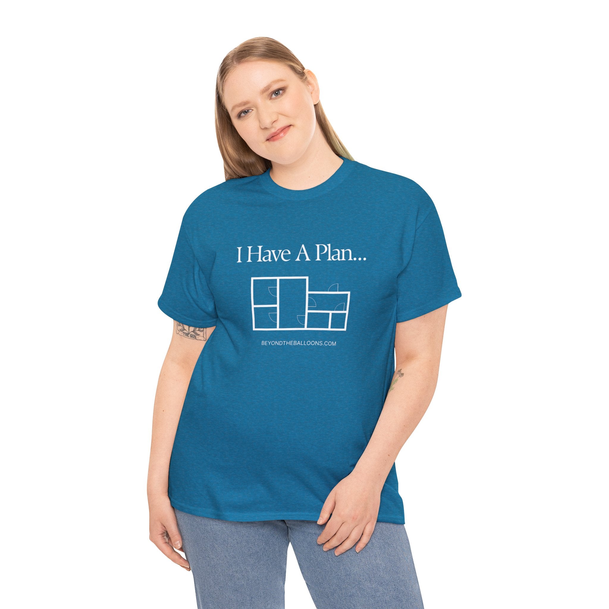 "I Have a Plan..." Floor Plan T-Shirt