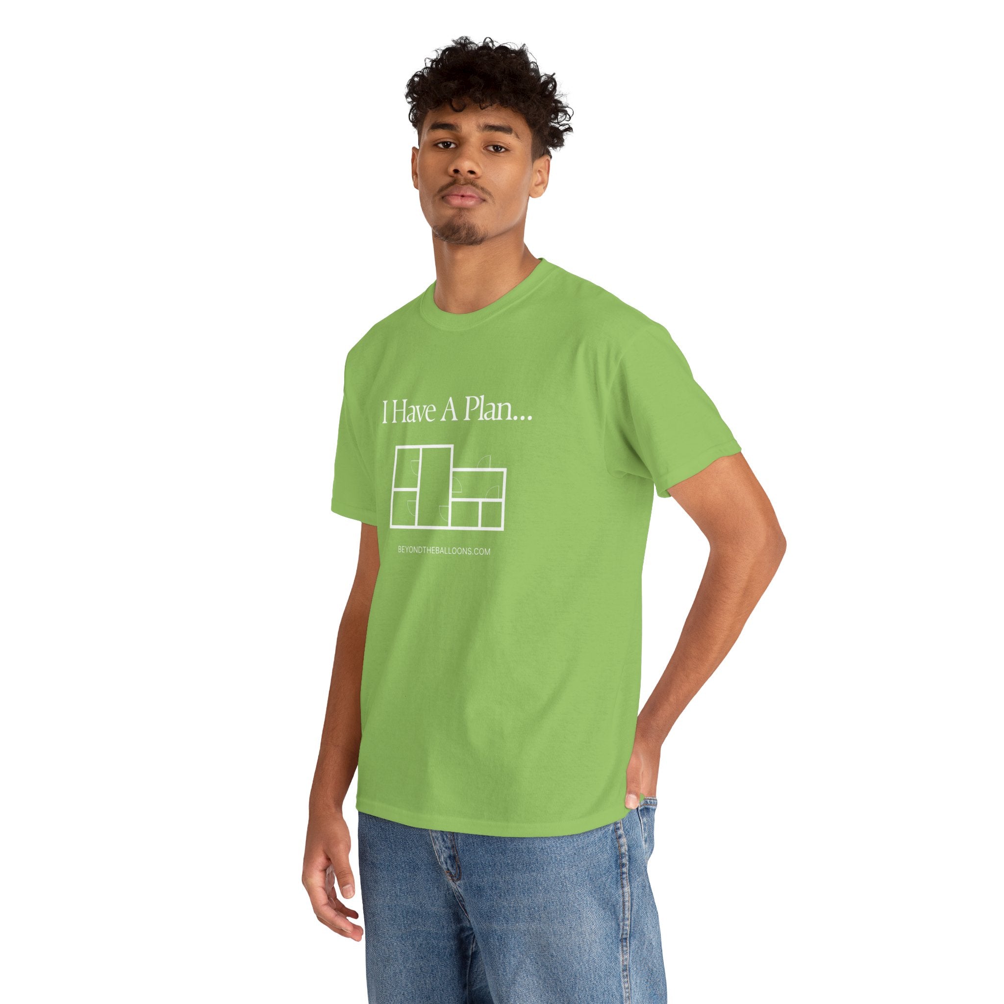 "I Have a Plan..." Floor Plan T-Shirt