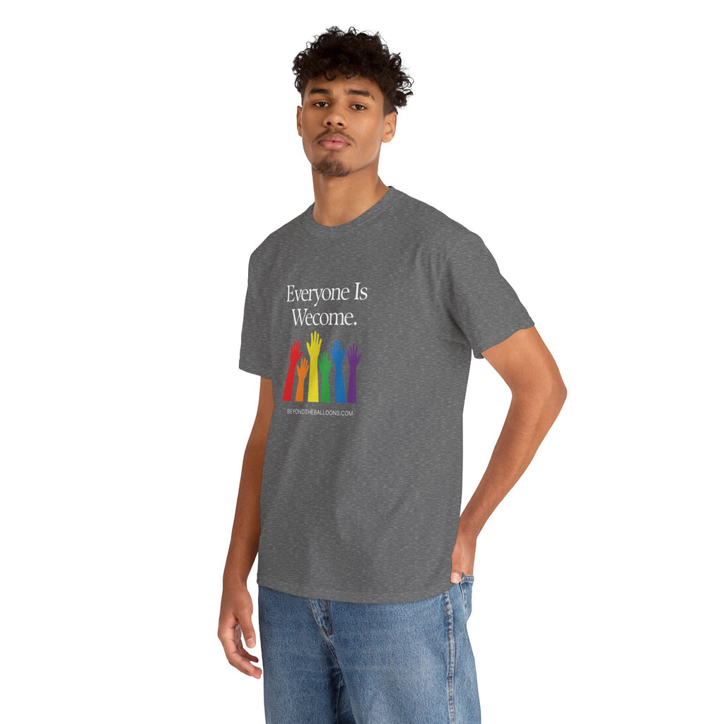 "Everyone is Welcome" T-Shirt – Fair Housing & Diversity Celebration for Multifamily Professionals