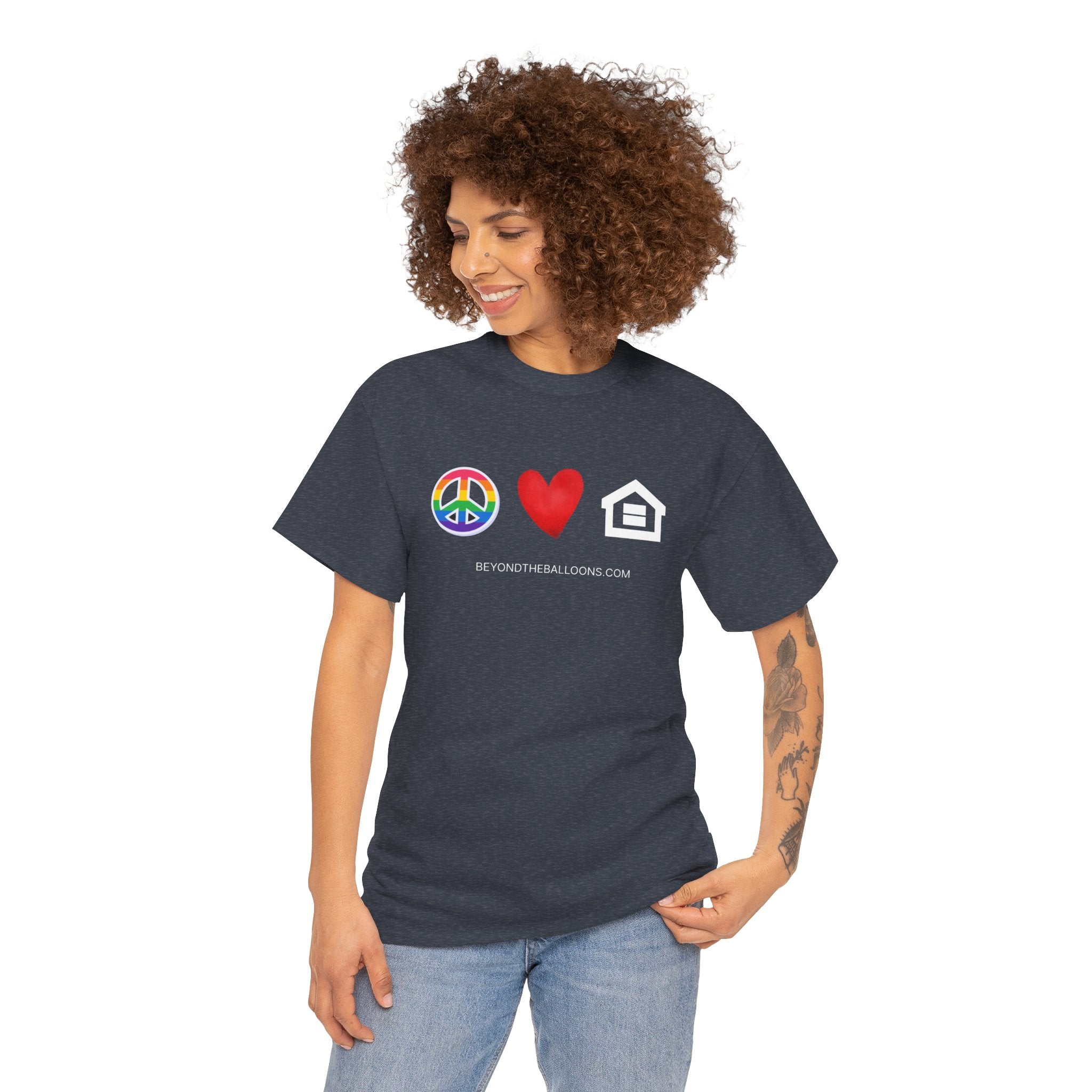 "Peace, Love, and Fair Housing" T-Shirt