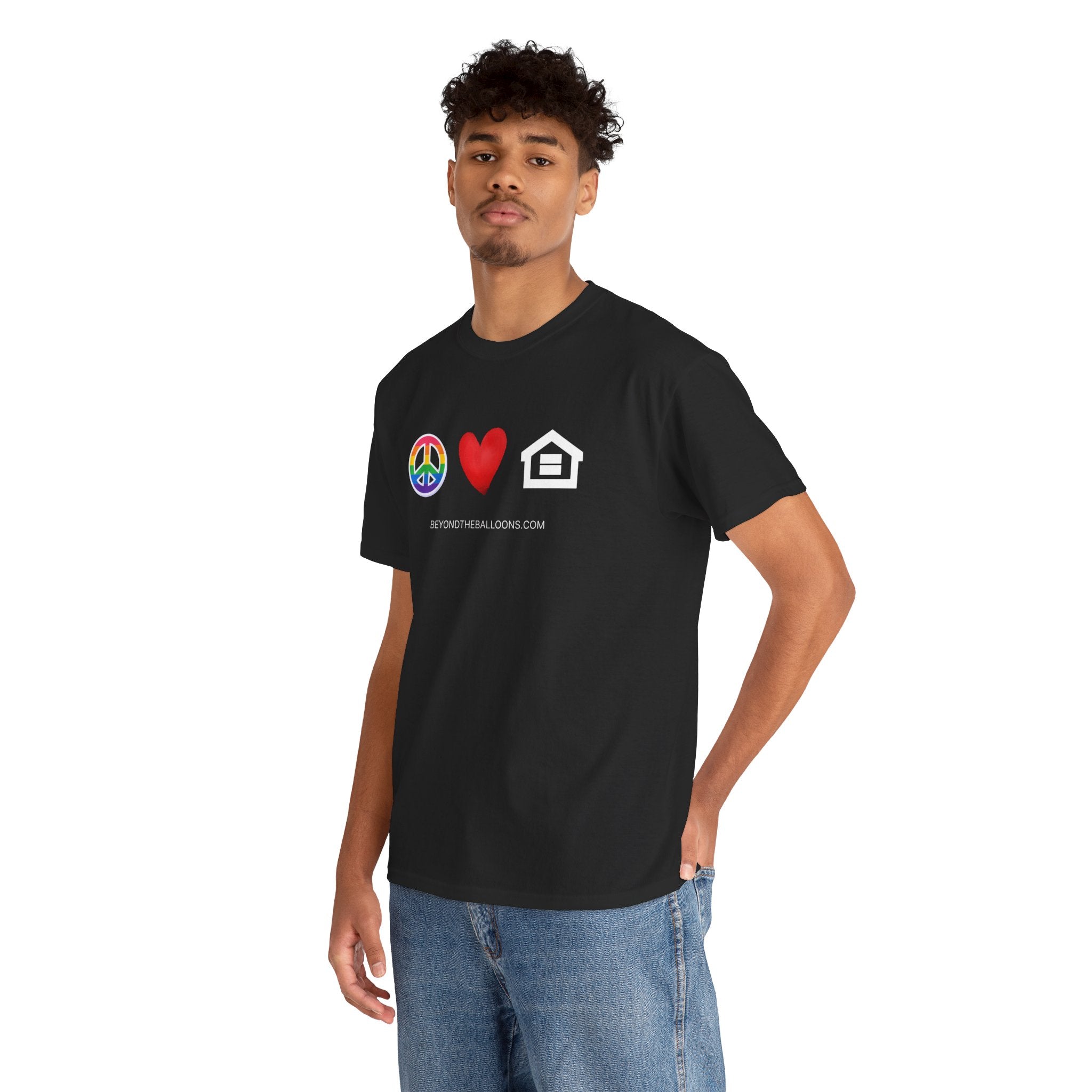 "Peace, Love, and Fair Housing" T-Shirt
