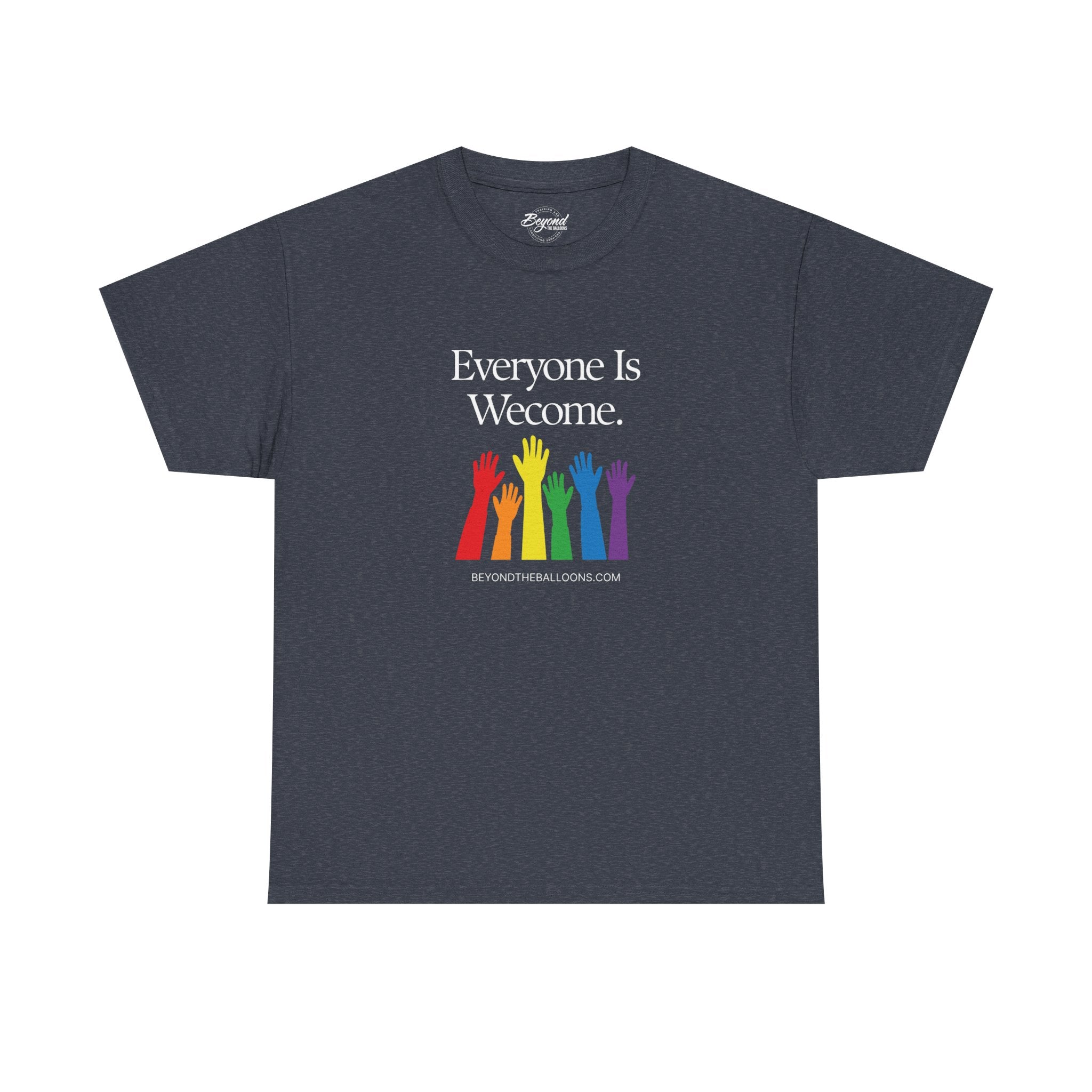 "Everyone is Welcome" T-Shirt – Fair Housing & Diversity Celebration for Multifamily Professionals