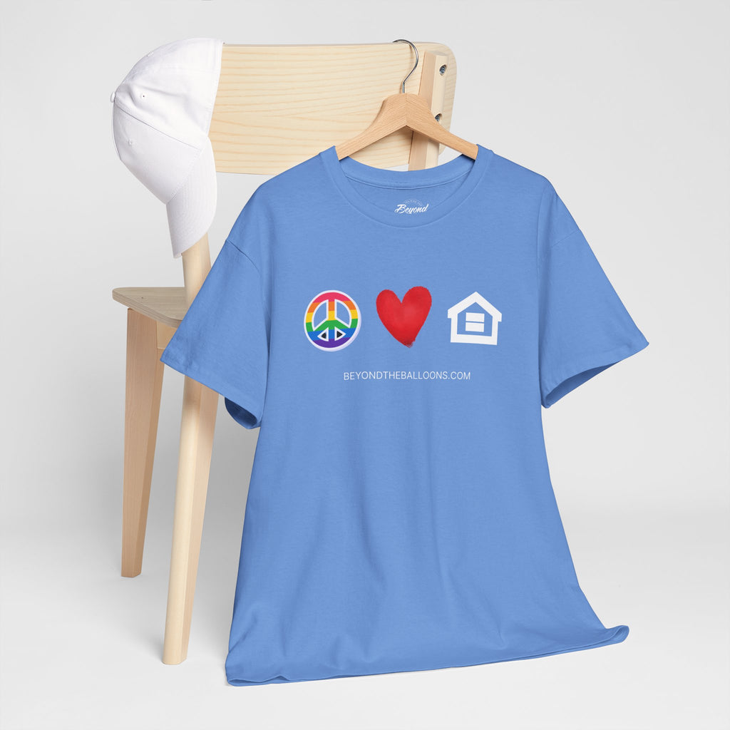 "Peace, Love, and Fair Housing" T-Shirt