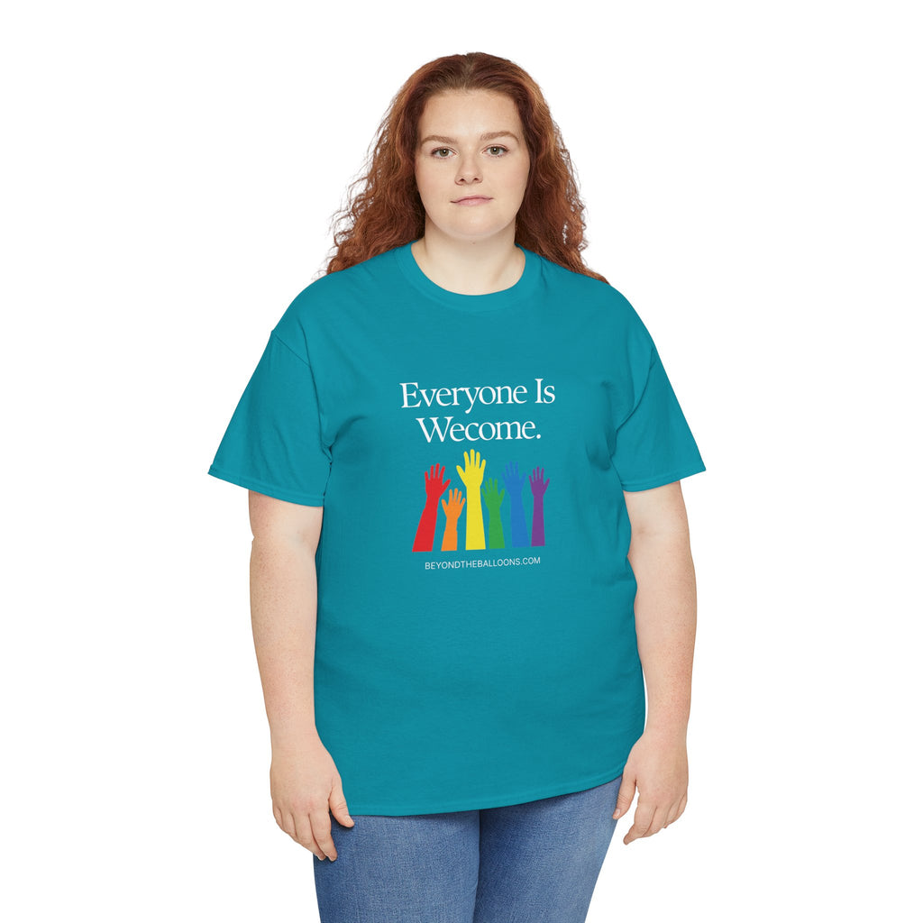 "Everyone is Welcome" T-Shirt – Fair Housing & Diversity Celebration for Multifamily Professionals