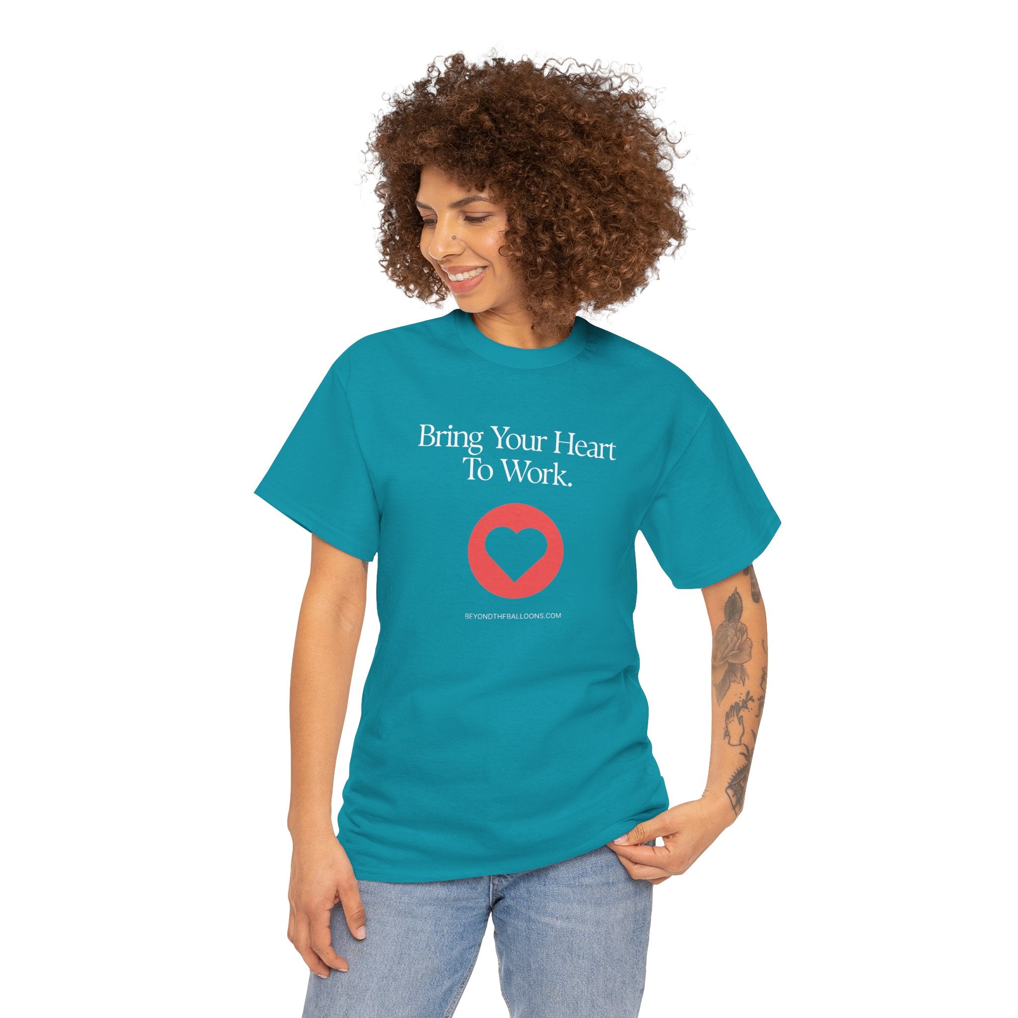 "Bring Your Heart to Work" T-Shirt – Compassionate Multifamily Housing Apparel