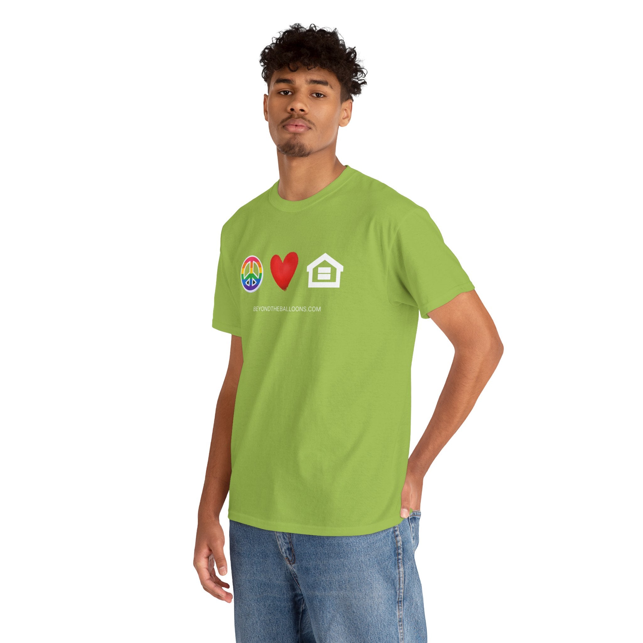 "Peace, Love, and Fair Housing" T-Shirt