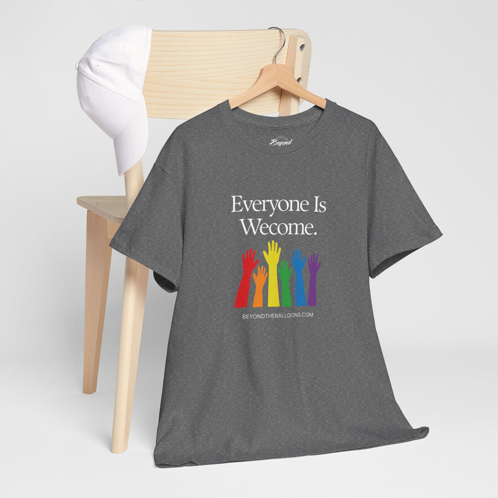 "Everyone is Welcome" T-Shirt – Fair Housing & Diversity Celebration for Multifamily Professionals
