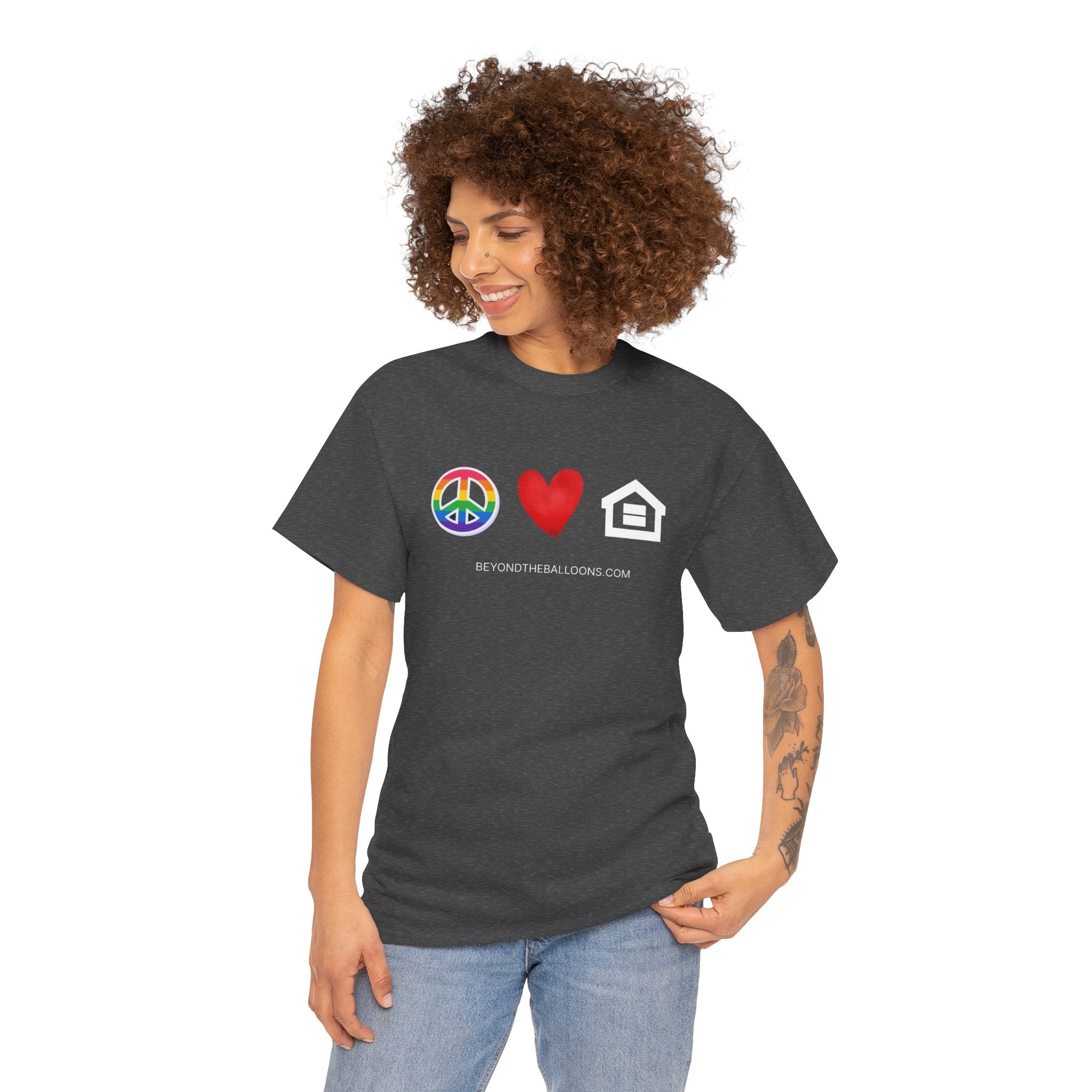 "Peace, Love, and Fair Housing" T-Shirt
