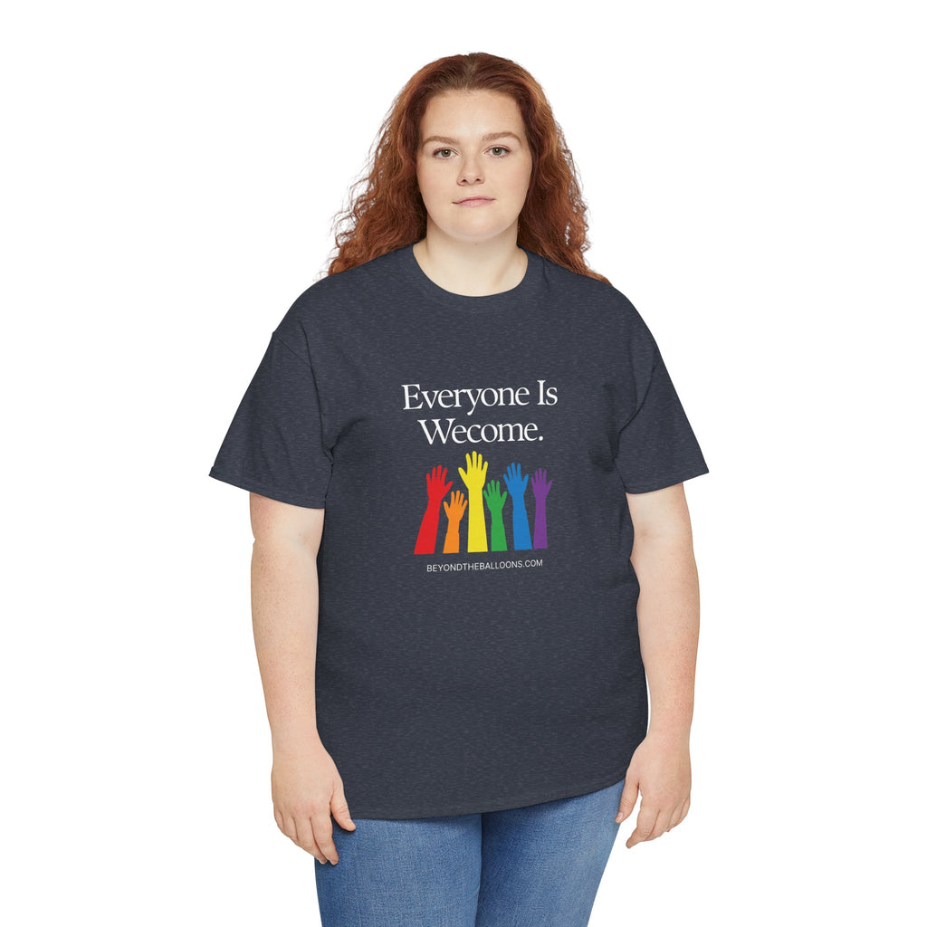 "Everyone is Welcome" T-Shirt – Fair Housing & Diversity Celebration for Multifamily Professionals