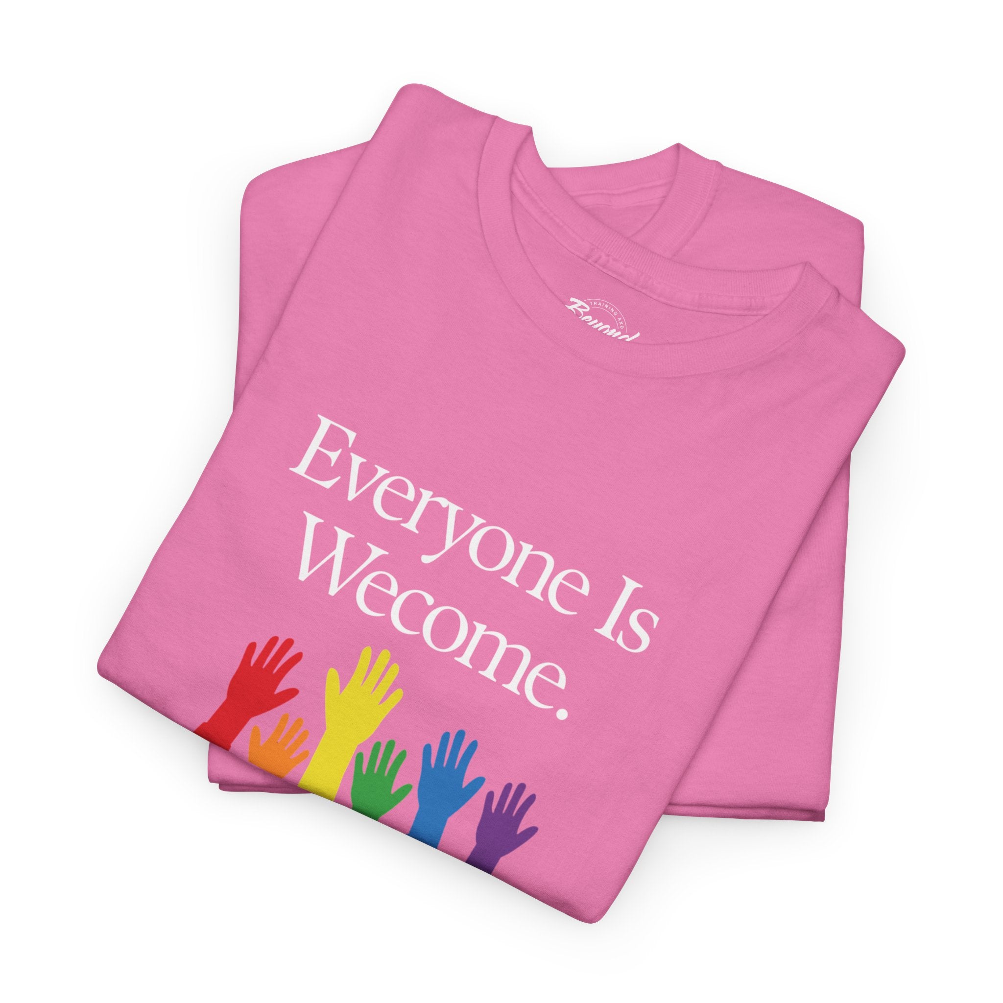 "Everyone is Welcome" T-Shirt – Fair Housing & Diversity Celebration for Multifamily Professionals