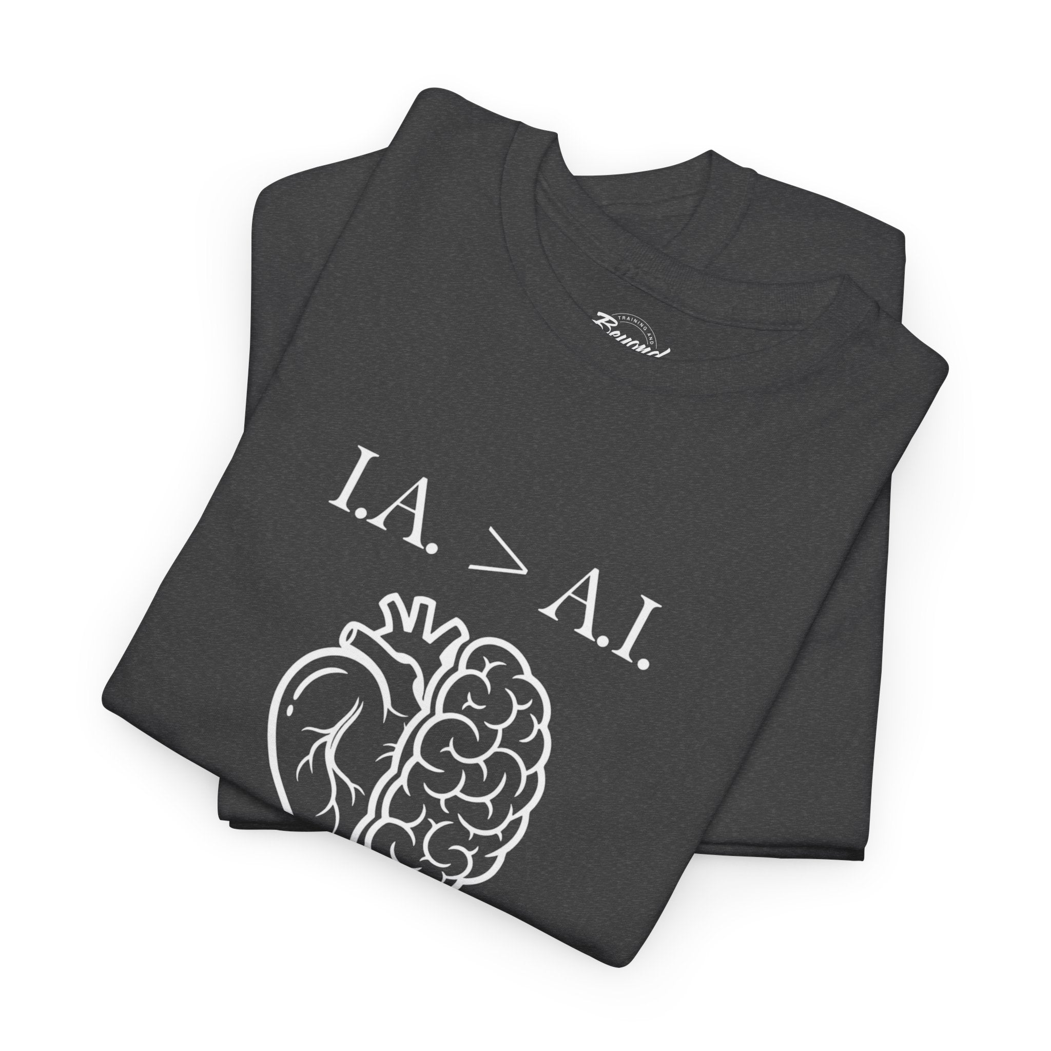 "IA > AI" T-Shirt – The Human Advantage
