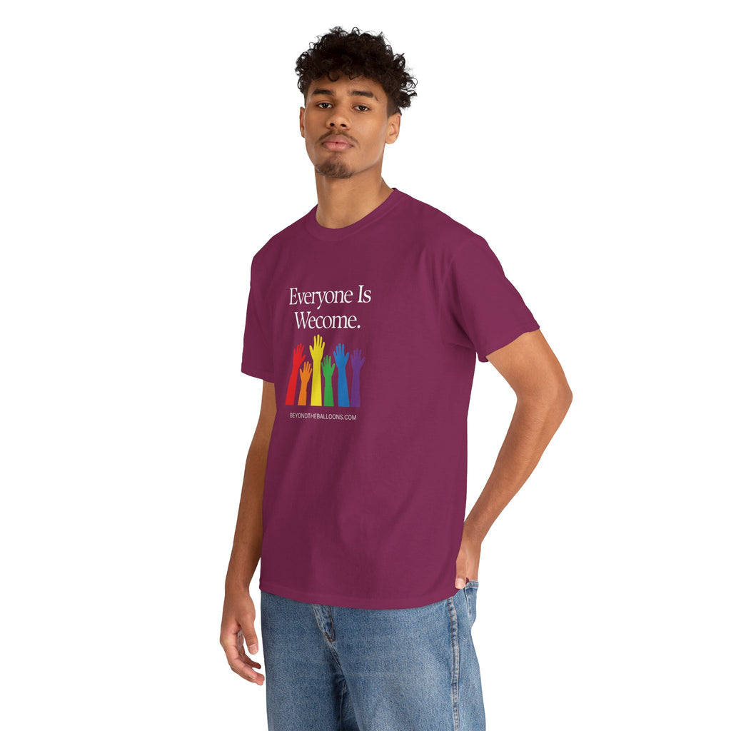 "Everyone is Welcome" T-Shirt – Fair Housing & Diversity Celebration for Multifamily Professionals