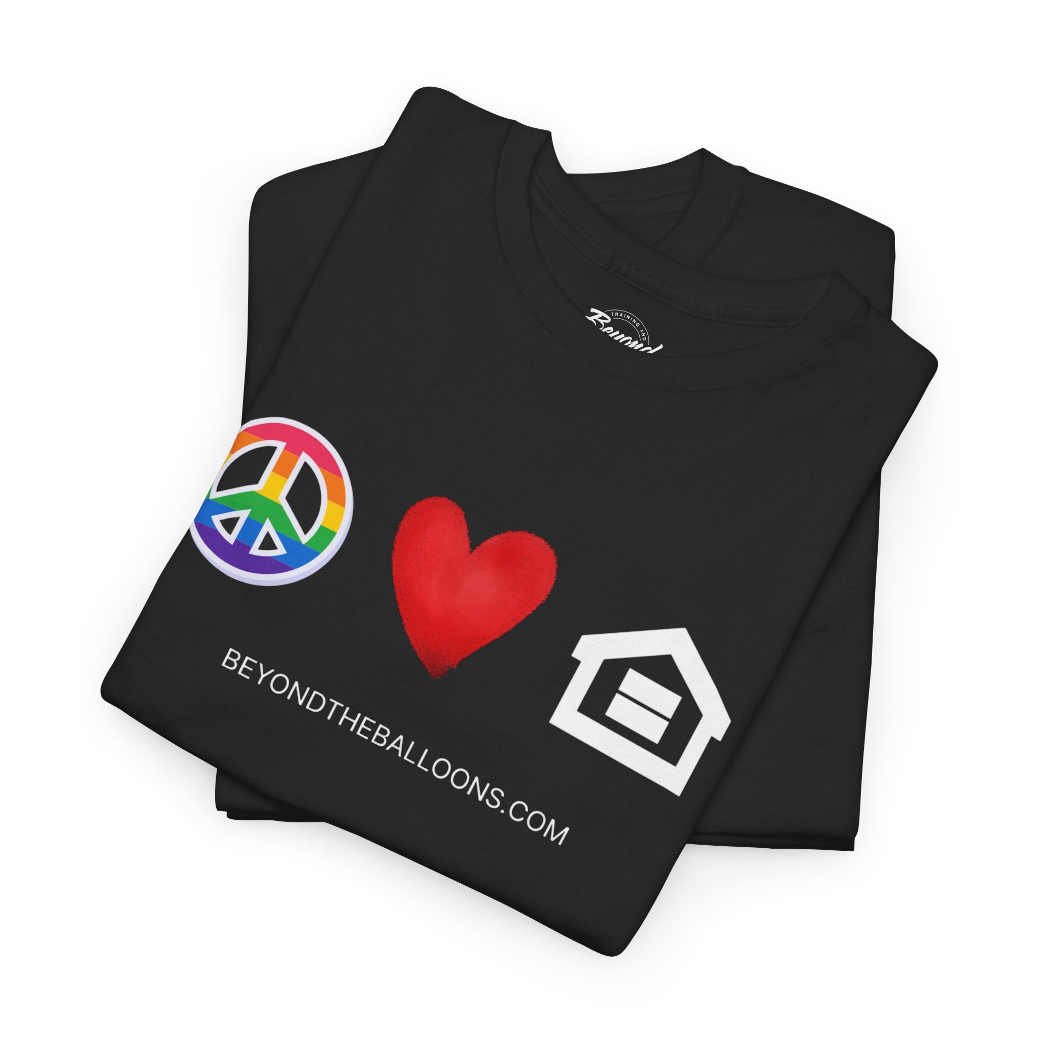 "Peace, Love, and Fair Housing" T-Shirt