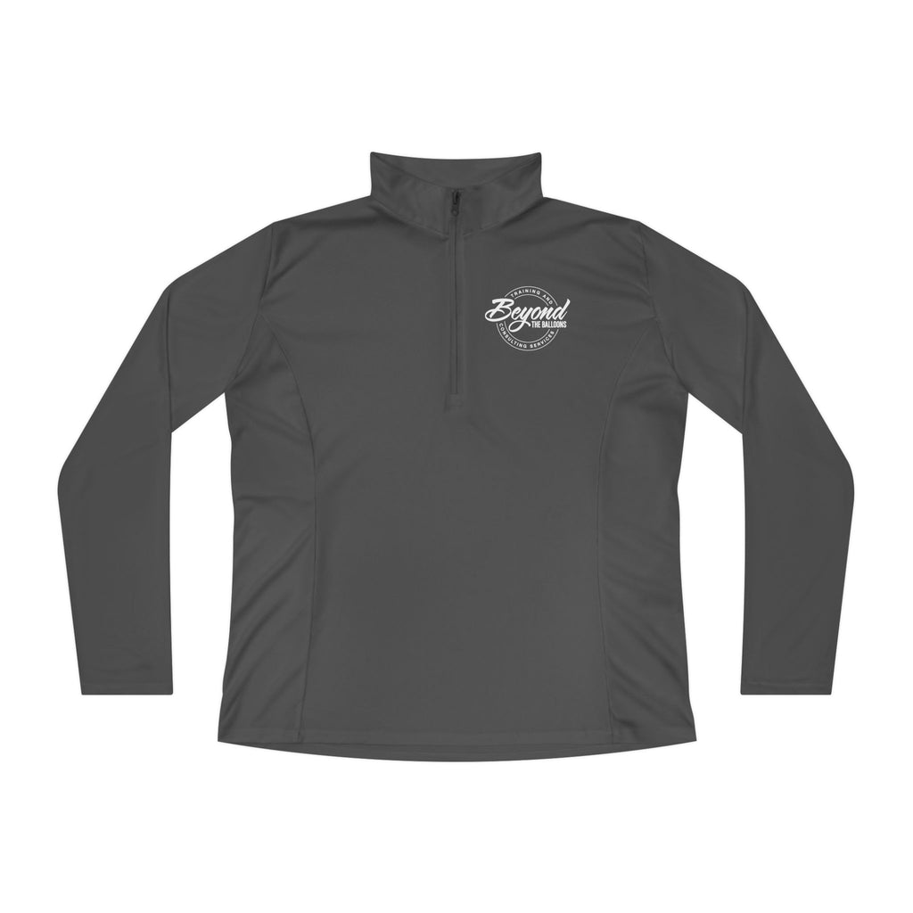 Excellence In Motion - Beyond The Balloons' Ladies Quarter-Zip Pullover